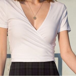 Brandy Melville Wrap Top